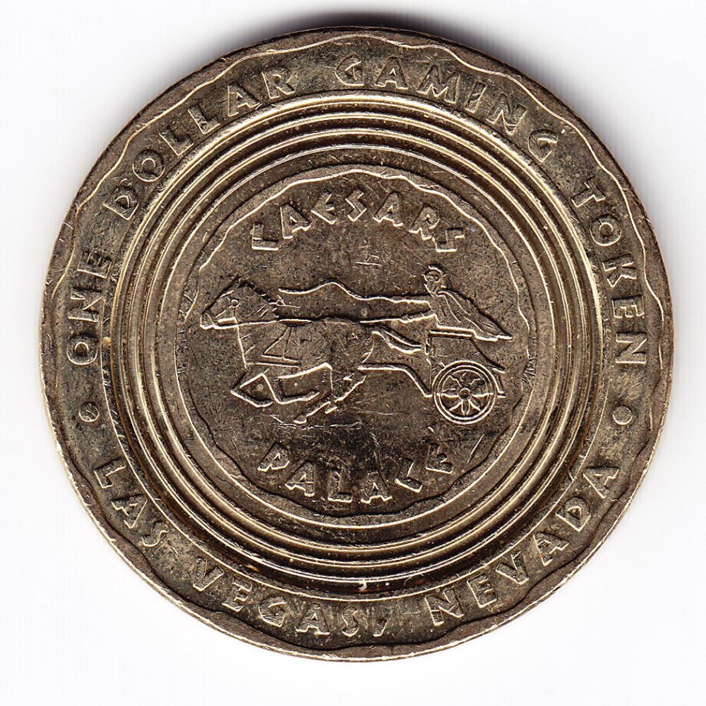 Caesars Palace Las Vegas $1 Casino Gaming Token (b108)